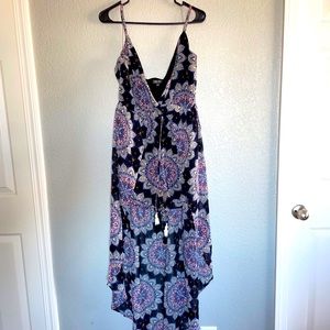 L Lily Rose High Low Romper